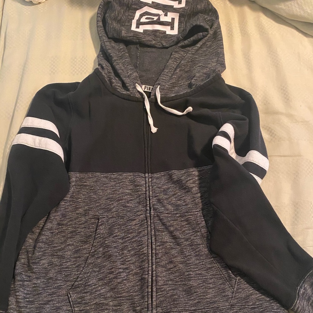 VS PINK zip up hoodie